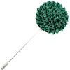 Broches Cravate Avenue Signature Boutonni&egrave;re Dahlia Vert