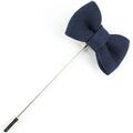 Broches Cravate Avenue Signature Boutonni&egrave;re mini noeud pap Bleu Grenoble