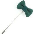 Broches Cravate Avenue Signature Boutonni&egrave;re mini noeud pap Vert