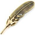 Broches Tony & Paul Boutonni&egrave;re plume Jaune Grenoble