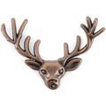 Broches Tony & Paul Boutonni&egrave;re Cerf h&eacute;ritage Gris Grenoble