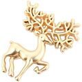 Broches Tony & Paul Boutonni&egrave;re cerf Jaune Grenoble