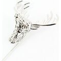 Broches Tony & Paul Boutonni&egrave;re cerf design Argent&eacute; Grenoble