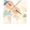 Echarpe Brochier Soieries 1890 Carr&eacute; 90 Chagall La Musique Multicolore