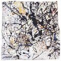 Echarpe Brochier Soieries 1890 Carr&eacute; 90 Pollock Number 18 (1950) Multicolore