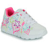 Baskets basses enfant Skechers UNO LITE - MY DRIP Blanc