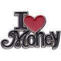Broches Clj Charles Le Jeune Pin's I Love Money Noir Grenoble