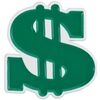 Broches Clj Charles Le Jeune Pin's Symbole du Dollar Am&eacute;ricain Vert