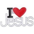 Broches Clj Charles Le Jeune Pin's I Love Jesus Rouge Grenoble