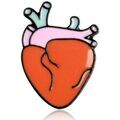 Broches Clj Charles Le Jeune Pin's coeur, docteur, cardiologue Rouge Grenoble