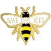 Broches Clj Charles Le Jeune Pin's Save the bees, sauvez les abeilles Jaune
