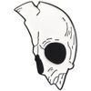 Broches Clj Charles Le Jeune Pin's Face femme t&ecirc;te de mort Noir