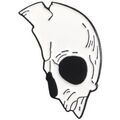 Broches Clj Charles Le Jeune Pin's Face femme t&ecirc;te de mort Noir Grenoble