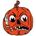Broches Clj Charles Le Jeune Pin's Halloween, Citrouille avec sa pipe Orange Grenoble
