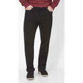 Jeans/Pantalons sur Grenoble : Pantalon Paddock's RANGER MID RISE BLACK / BLACK 6001