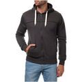 Pull Kebello Sweat &agrave; capuche zipp&eacute; H, Anthra Gris