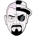 Broches Clj Charles Le Jeune Pin's Breaking Bad - Walter White vs Heisenber Noir Grenoble