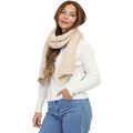 Echarpe La Modeuse Foulards, &eacute;charpes pour femme - Dor&eacute; - Dor&eacute;
