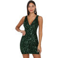 Robe La Modeuse Robes pour femme - Vert fonc&eacute; - Vert