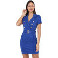 Robes sur Grenoble : Robe La Modeuse Robes pour femme - Bleu -