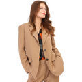 Vestes sur Grenoble : Veste La Modeuse Vestes pour femme - Camel -