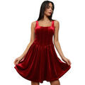 Robe La Modeuse Robes pour femme - Rouge fonc&eacute; - Rouge Grenoble