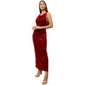 Robe La Modeuse Robes pour femme - Rouge fonc&eacute; - Rouge