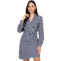 Robe La Modeuse Robes pour femme - Bleu fonc&eacute; - Bleu Grenoble
