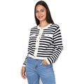 Gilet La Modeuse Gilets, cardigans pour femme - Bleu Marine -