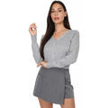 Gilet La Modeuse Gilets, cardigans pour femme - Gris - Grenoble