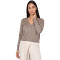 Gilet La Modeuse Gilets, cardigans pour femme - Taupe - Grenoble