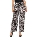 Pantalons sur Grenoble : Pantalon La Modeuse Pantalons pour femme - Noir / Beige -
