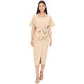 Robes sur Grenoble : Robe La Modeuse Robes pour femme - Beige -