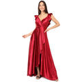 Robe La Modeuse Robes pour femme - Rouge fonc&eacute; - Rouge Grenoble