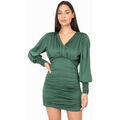 Robe La Modeuse Robes pour femme - Vert fonc&eacute; - Vert