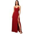 Robe La Modeuse Robes pour femme - Rouge fonc&eacute; - Rouge