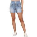 Short La Modeuse Shorts pour femme - Bleu - Grenoble