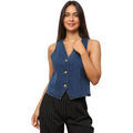 Veste La Modeuse Vestes pour femme - Bleu fonc&eacute; - Bleu