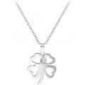 Collier Sc Crystal BD2149-ARGENT-COLLIER-DIAMANT Argent&eacute;