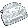 Broches Clj Charles Le Jeune Pin's Muscle Car - Voiture Am&eacute;ricaine Gris Grenoble