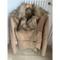 Vestes sur Grenoble : Veste Inconnu Veste peau synth&eacute;tique Marron