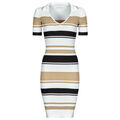 Robes sur Grenoble : Robe courte Guess EVIE STRIPED POLO DRESS