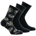 Chaussettes Kindy Lot de 3 paires de mi-chaussettes motifs Flowers Grenoble