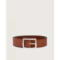 Ceintures sur Grenoble : Ceinture Orciani U08295 - REVERS. HUNTING DOUBLE 3,5 CM-CUOIO