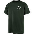 T-shirt '47 Brand 47 TEE MLB OAKLAND ATHLETICS BACKER ECHO DARK GREEN