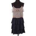 Robe courte Sandro Robe en soie noire