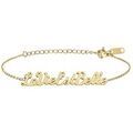 Bracelets Sc Crystal B2694-DORE-LAVIEESTBELLE Dor&eacute;