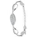 Bracelets Sc Crystal B3187-ARGENT Argent&eacute;