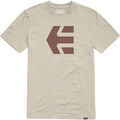 Tee-shirts sur Grenoble : T-shirt Etnies ICON SS TEE TAN