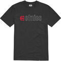 T-shirt Etnies ECORP SS TEE BLACK RED WHITE
